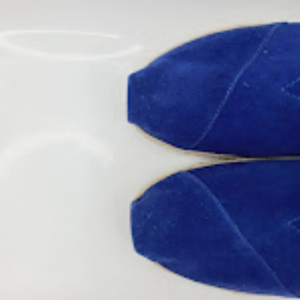 Toms Women's Royal Blue Alpargata Rope‎ Suede Slip-On Espadrille Flat Size 11
